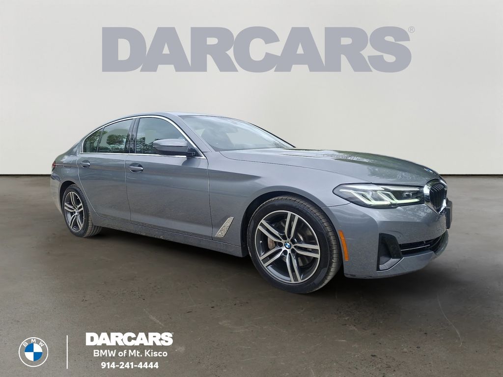 Skyscraper Gray Metallic 2023 BMW 5 Series Sedan All-Wheel Drive 8-Speed Automatic