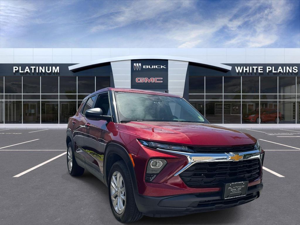 Red (Crimson Metallic) 2024 Chevrolet Trailblazer SUV / Crossover Four-Wheel Drive 9-Speed Automatic
