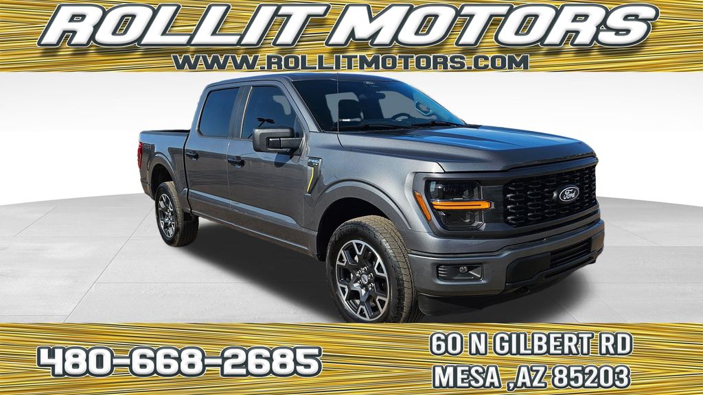 Carbonized Gray Metallic 2025 Ford F-150 Pickup Truck Four-Wheel Drive Automatic