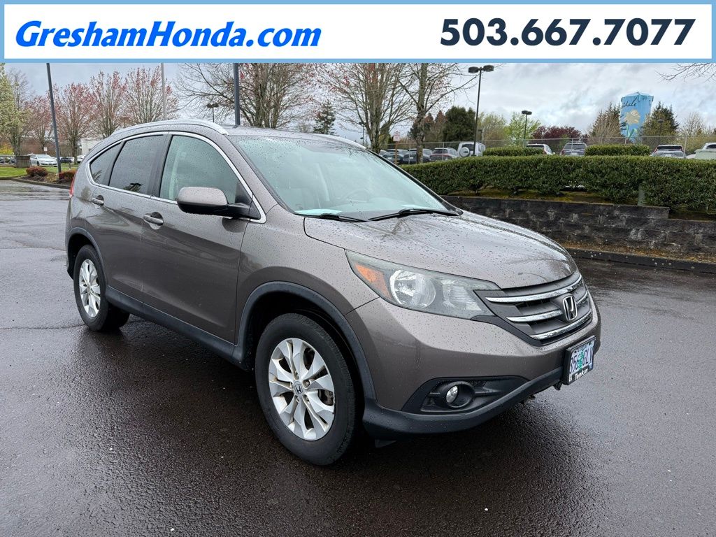 Urban Titanium Metallic 2013 Honda CR-V EX-L AWD SUV / Crossover All-Wheel Drive 5-Speed Automatic