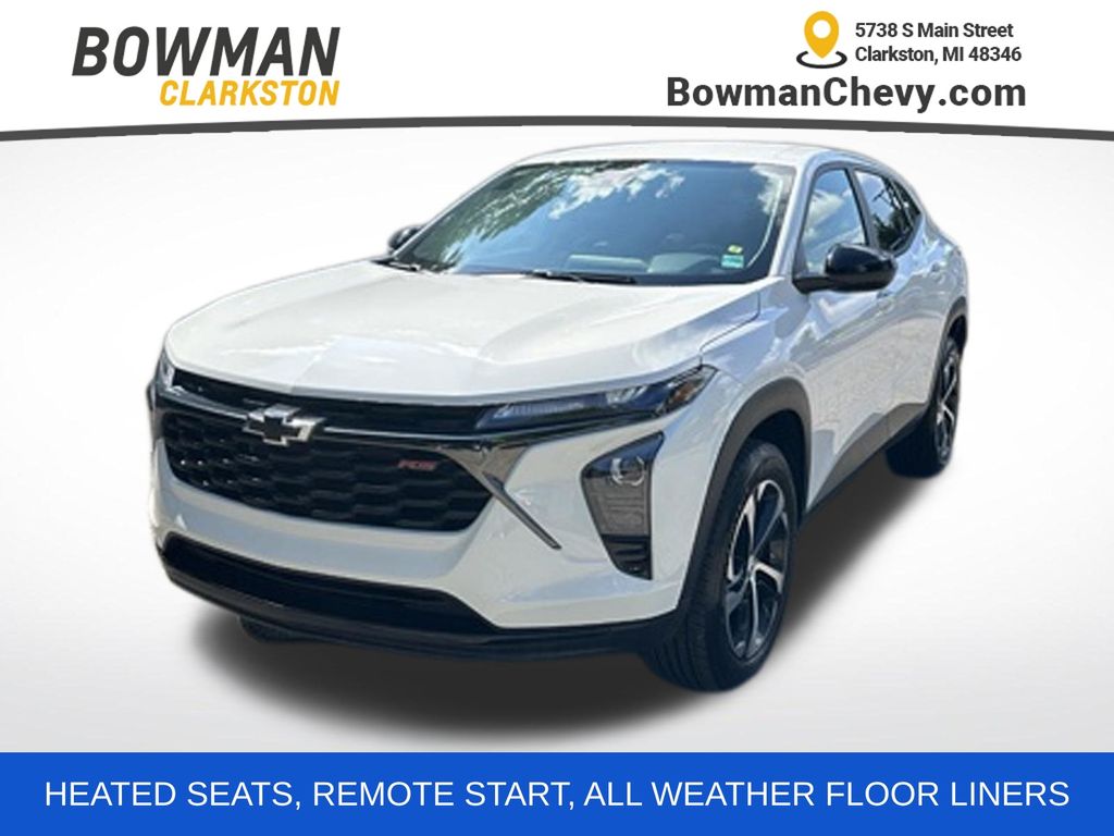 Summit White 2024 Chevrolet Trax SUV / Crossover Front-Wheel Drive 6-Speed Automatic