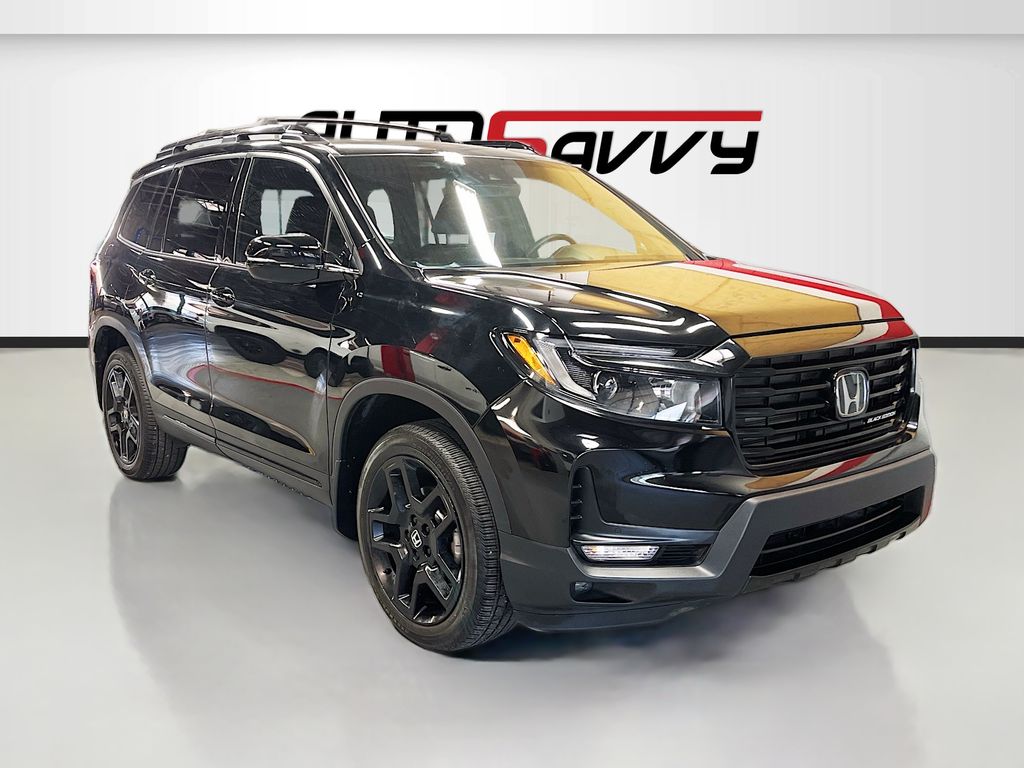 Black 2025 Honda Passport Black Edition AWD SUV / Crossover All-Wheel Drive 9-Speed Automatic