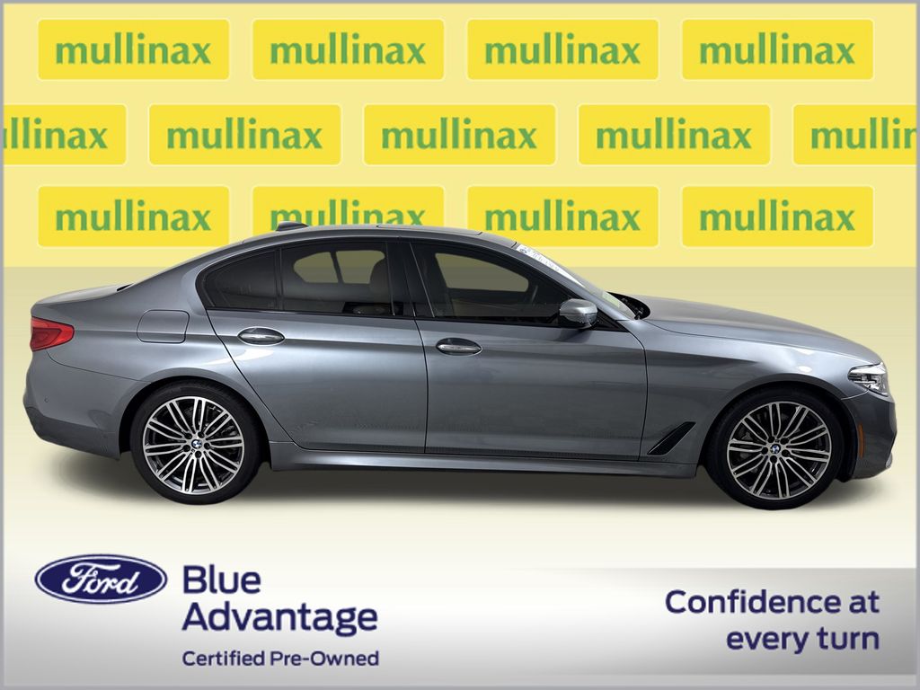 Certified Used 2018 Blue BMW 530i image 2