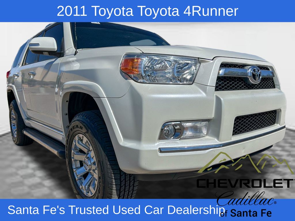 White (Blizzard Pearl) 2011 Toyota 4Runner SUV / Crossover Four-Wheel Drive 5-Speed Automatic Overdrive
