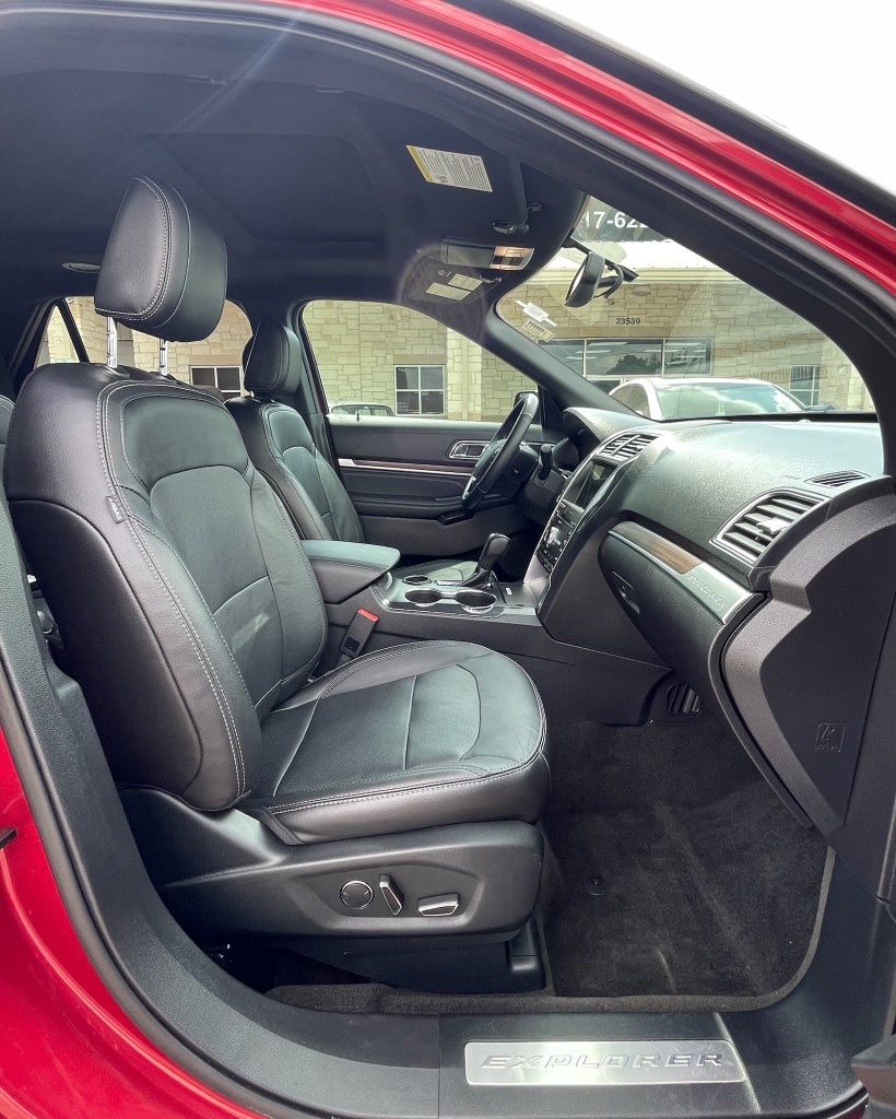 2018 Ford Explorer Limited Red at Bayway Cadillac of The Woodlands