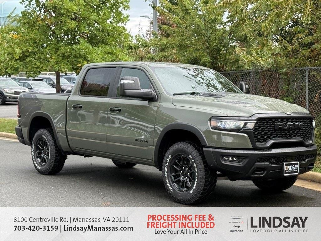 Canyon Lake 2026 RAM 1500 Rebel Crew Cab 4WD Pickup Truck Four-Wheel Drive 8-Speed Automatic