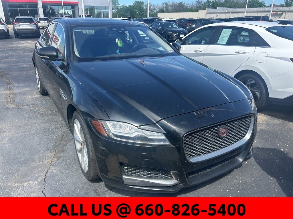 Celestial Black 2017 Jaguar XF 20d Premium AWD Sedan All-Wheel Drive 8-Speed Automatic