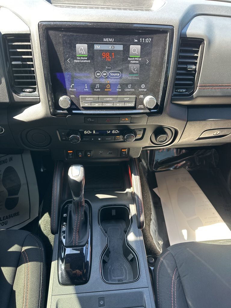 2023 Glacier White Nissan Frontier PRO-X RWD Truck
