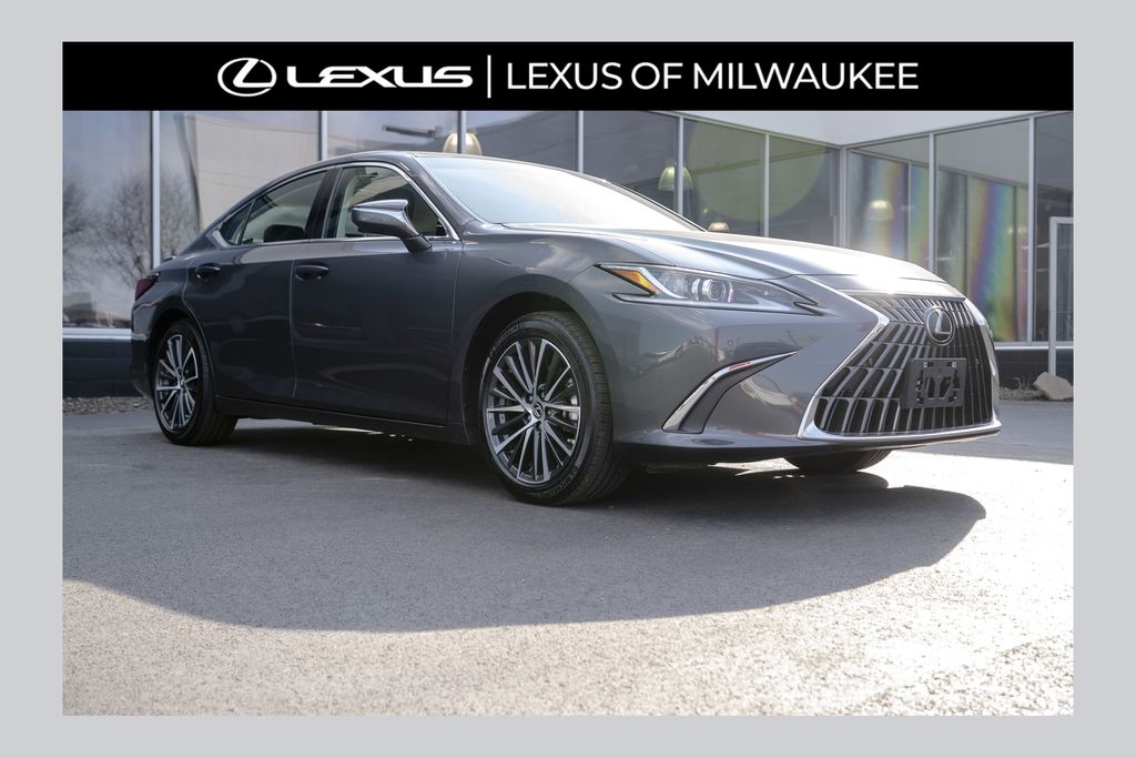 Cloudburst Gray 2025 Lexus ES Hybrid 300h FWD Sedan Front-Wheel Drive Continuously Variable Transmission