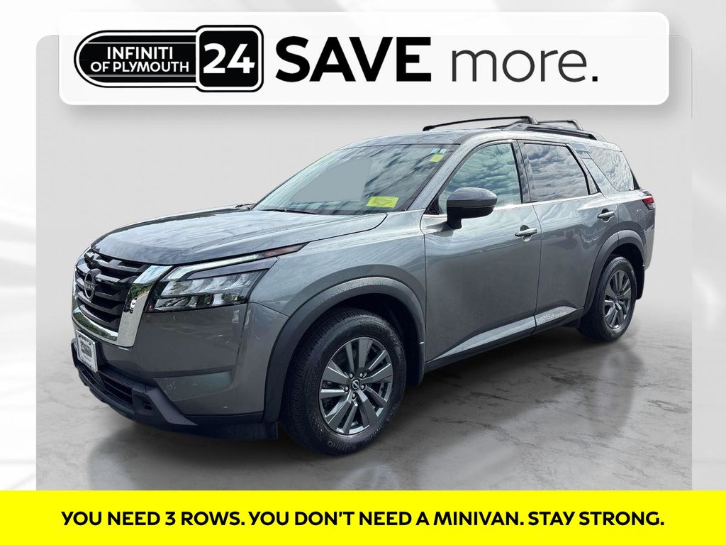Gray (Gun Metallic) 2024 Nissan Pathfinder SUV / Crossover All-Wheel Drive 9-Speed Automatic