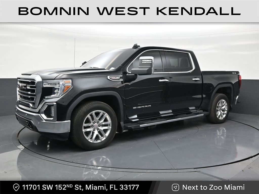 Onyx Black 2021 GMC Sierra 1500 Pickup Truck Four-Wheel Drive Automatic