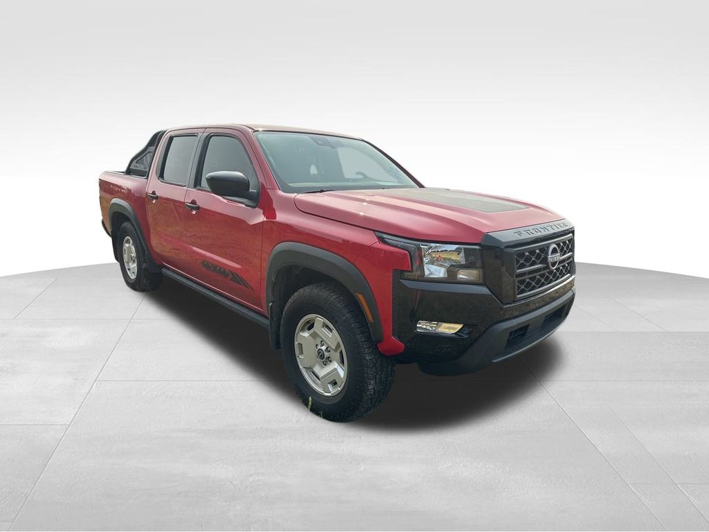 2024 Red Alert Nissan Frontier SV 4X4 Truck
