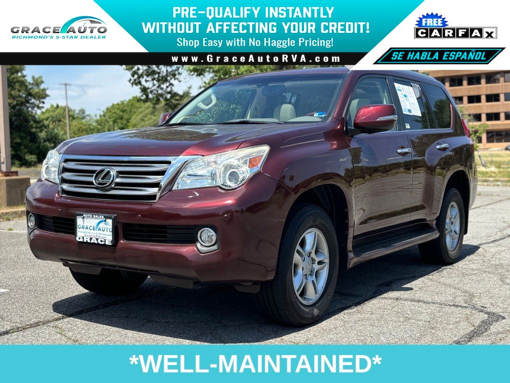 Red (Claret Mica) 2011 Lexus GX 460 4WD SUV / Crossover All-Wheel Drive 6-Speed Automatic