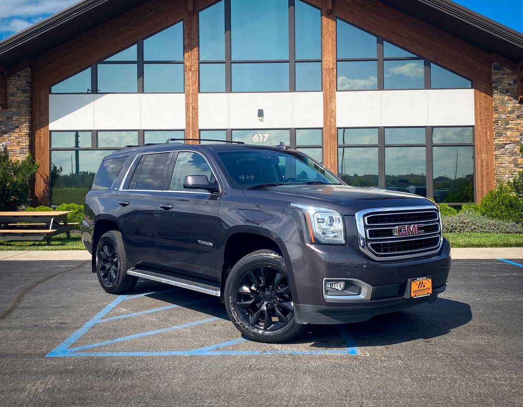 Gray (Iridium Metallic) 2016 GMC Yukon SLT 4WD SUV / Crossover Four-Wheel Drive 6-Speed Automatic Overdrive