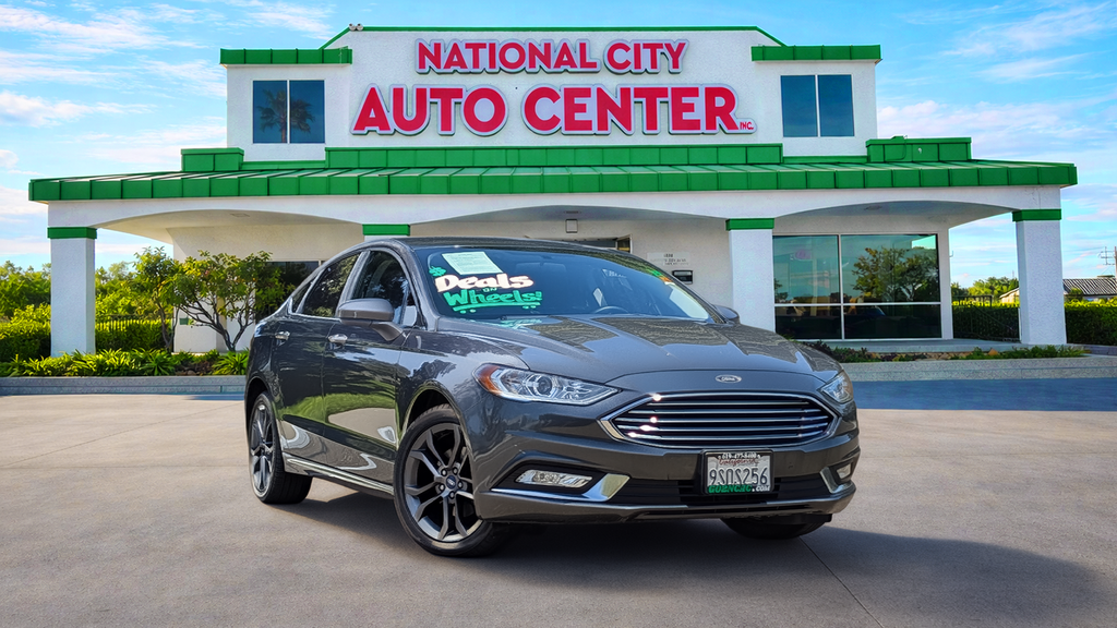 Gray (Magnetic) 2018 Ford Fusion Sedan All-Wheel Drive 6-Speed Automatic