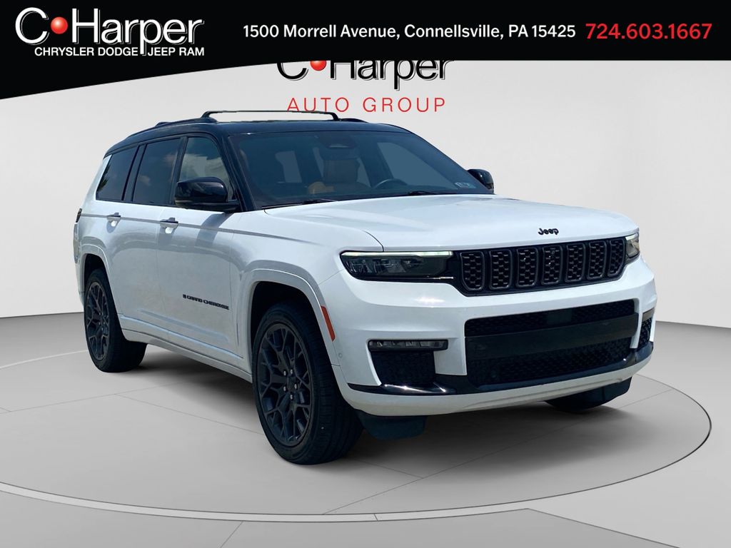 Bright White Clearcoat 2024 Jeep Grand Cherokee L SUV / Crossover Four-Wheel Drive 8-Speed Automatic