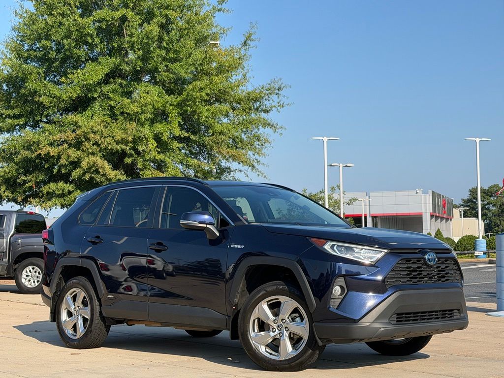 Blue Print 2021 Toyota RAV4 Hybrid SUV / Crossover All-Wheel Drive Continuously Variable Transmission