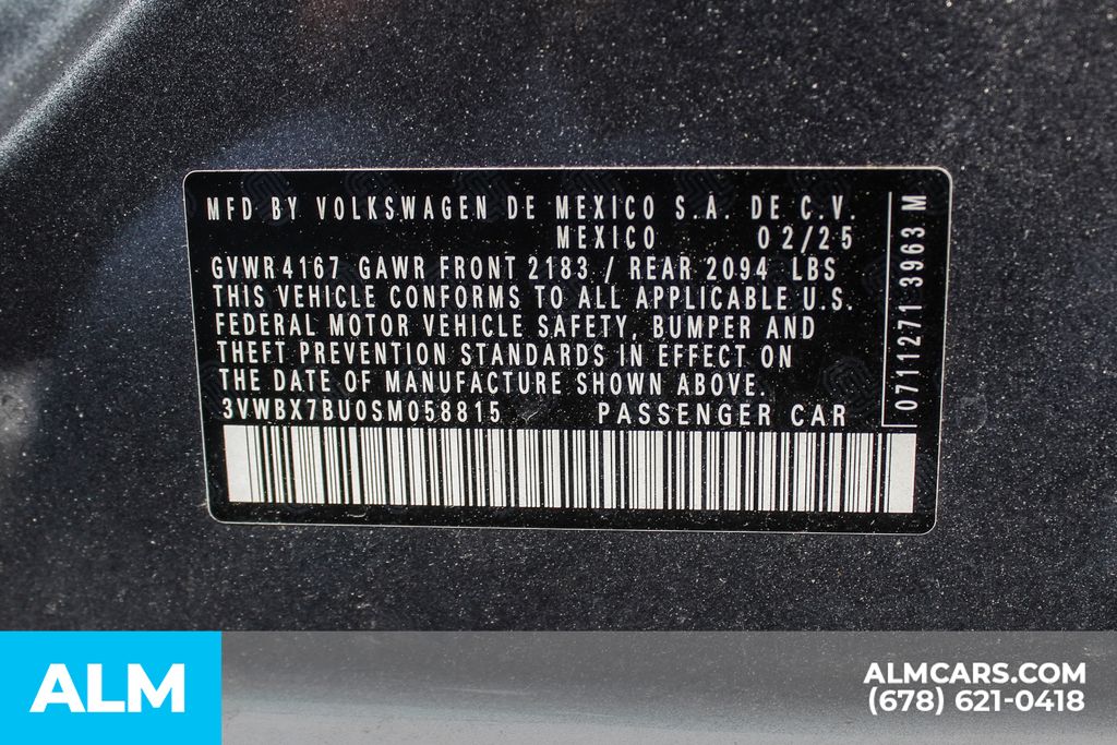 Used 2025 Gray Volkswagen 1.5T Sport image 36