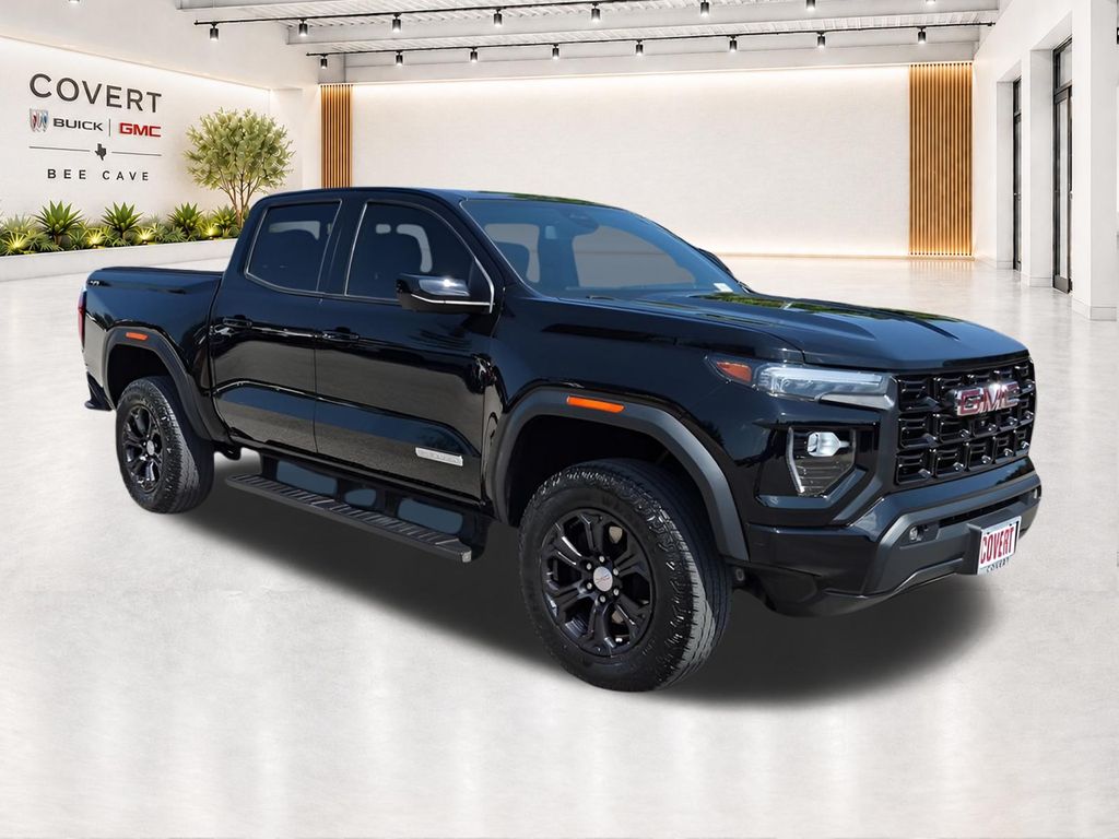 Onyx Black 2024 GMC Canyon Pickup Truck Four-Wheel Drive 8-Speed Automatic