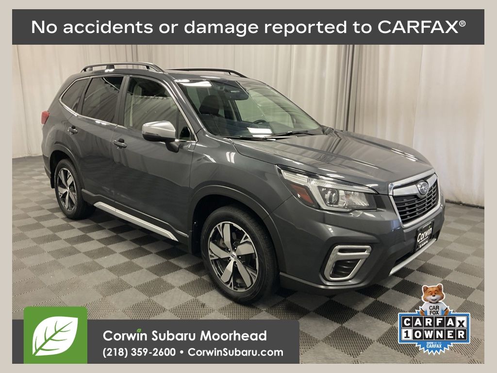 Magnetite Gray Metallic 2020 Subaru Forester SUV / Crossover All-Wheel Drive Continuously Variable Transmission