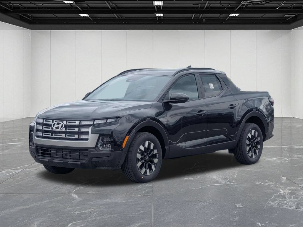 Phantom Black 2026 Hyundai Santa Cruz Pickup Truck All-Wheel Drive 8-Speed Automatic