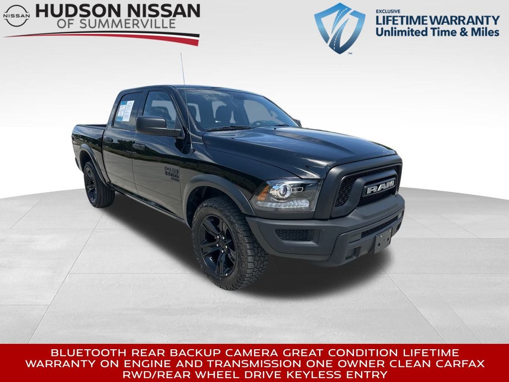 2024 Diamond Black Crystal Pearlcoat Ram 1500 Classic Warlock Truck
