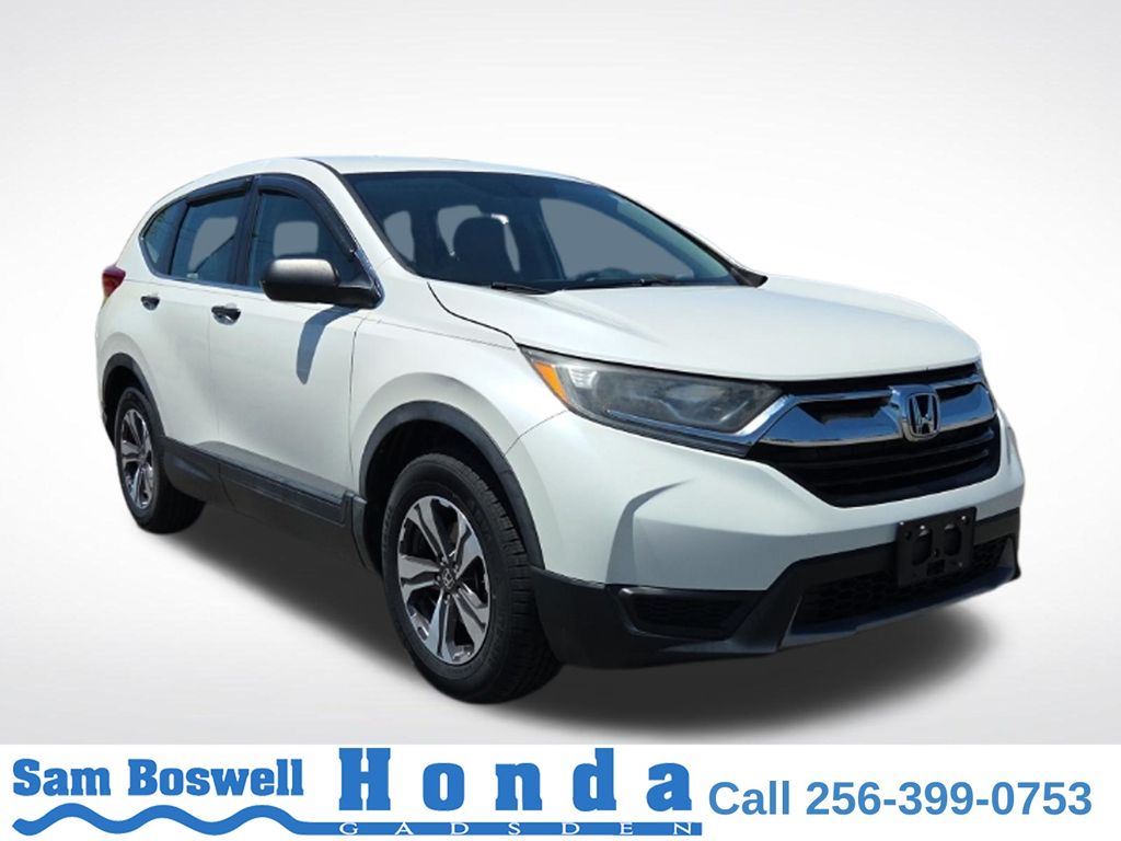 White Diamond Pearl 2017 Honda CR-V SUV / Crossover Front-Wheel Drive Continuously Variable Transmission