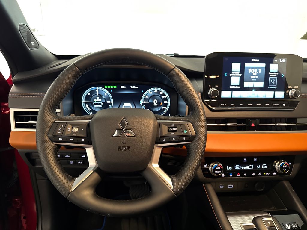2025 Red Diamond/Black Roof Mitsubishi Outlander PHEV SEL Platinum Edition AWD SUV