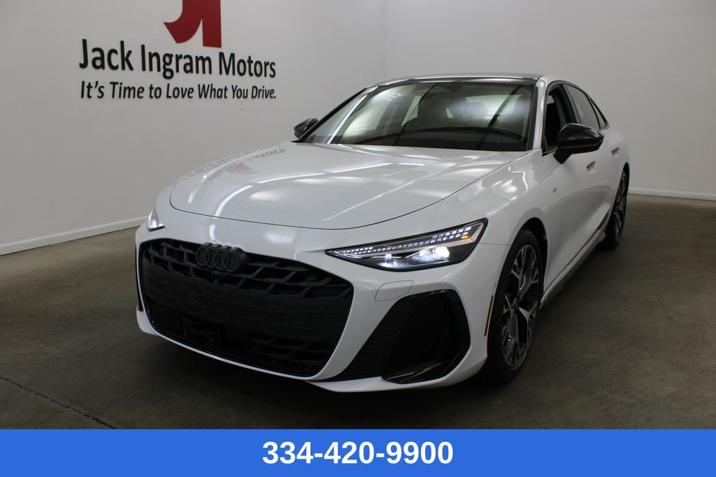 White 2026 Audi A6 Sedan  7-Speed Automatic