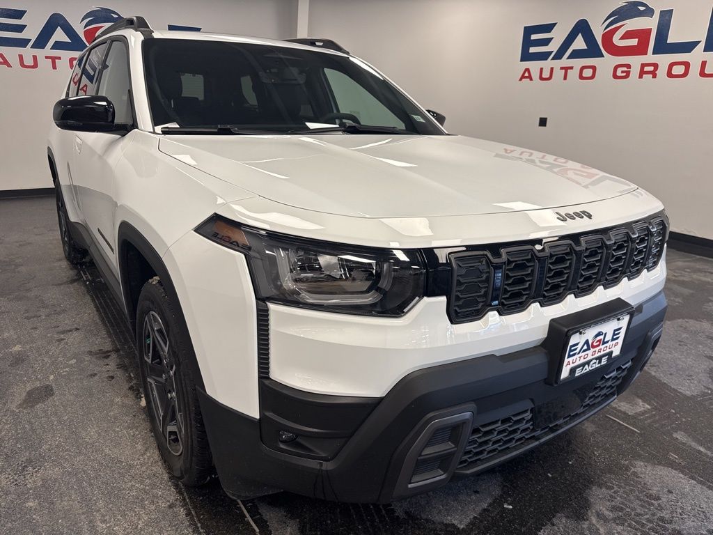 Bright White Clearcoat 2026 Jeep Cherokee SUV / Crossover Four-Wheel Drive Continuously Variable Transmission
