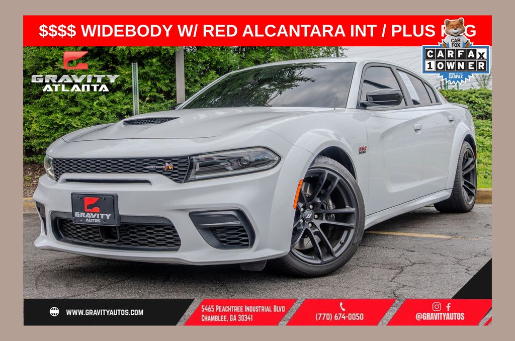 White Knuckle Clearcoat 2023 Dodge Charger Sedan Rear-Wheel Drive 8-Speed Automatic