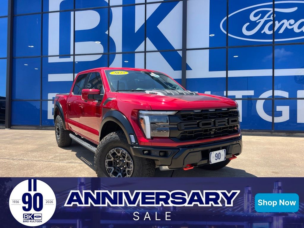 Red Metallic 2025 Ford F-150 Pickup Truck Four-Wheel Drive Automatic