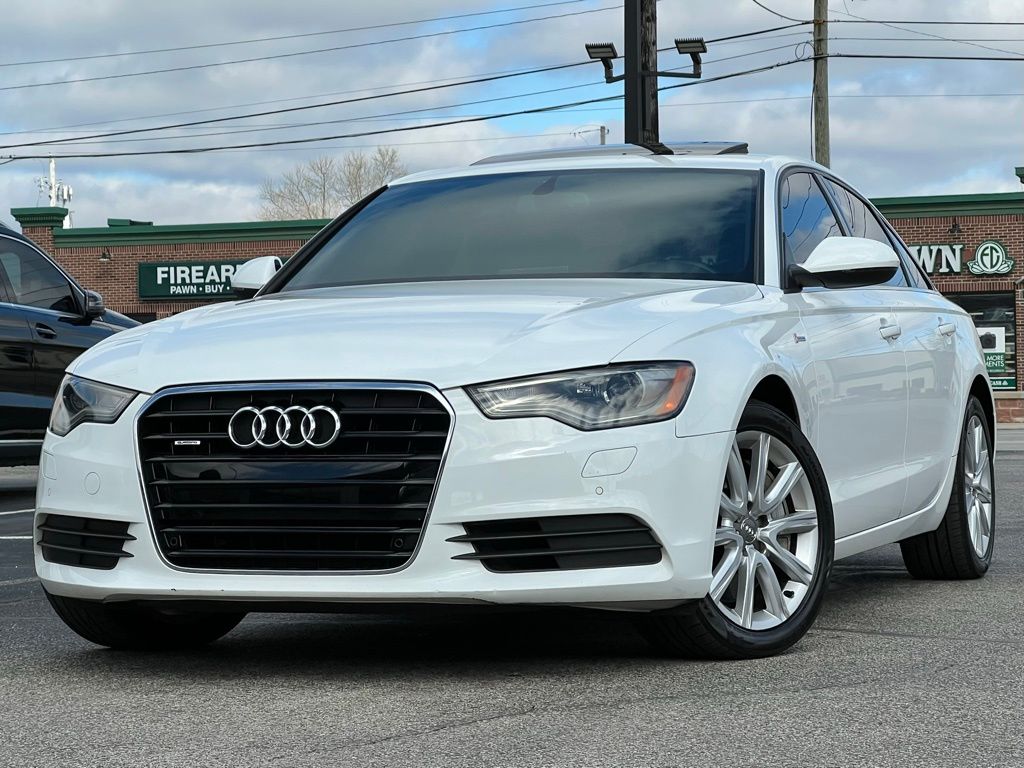 Ibis White 2013 Audi A6 3.0T quattro Premium Plus Sedan AWD Sedan All-Wheel Drive 8-Speed Automatic