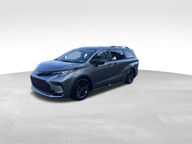 Heavy Metallic 2026 Toyota Sienna Minivan All-Wheel Drive Continuously Variable Transmission