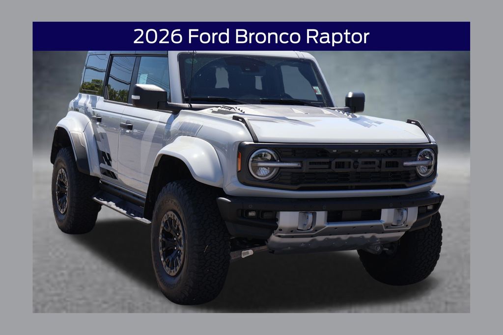 Avalanche Gray 2026 Ford Bronco Raptor SUV / Crossover Four-Wheel Drive Automatic