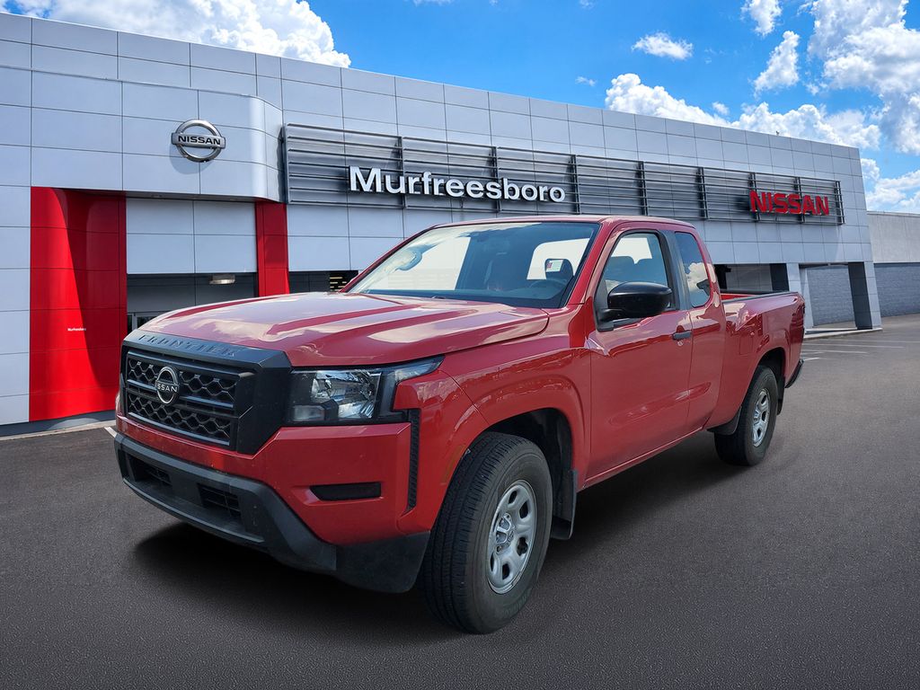 Red Alert 2022 Nissan Frontier Pickup Truck 4X2 9-Speed Automatic