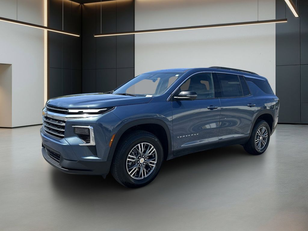 Lakeshore Blue Metallic 2024 Chevrolet Traverse LT FWD SUV / Crossover Front-Wheel Drive 8-Speed Automatic