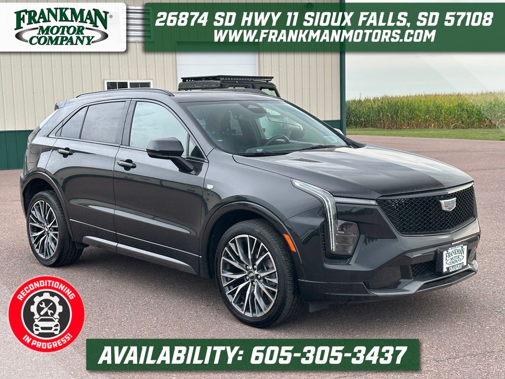 Stellar Black Metallic 2024 Cadillac XT4 SUV / Crossover Four-Wheel Drive 9-Speed Automatic