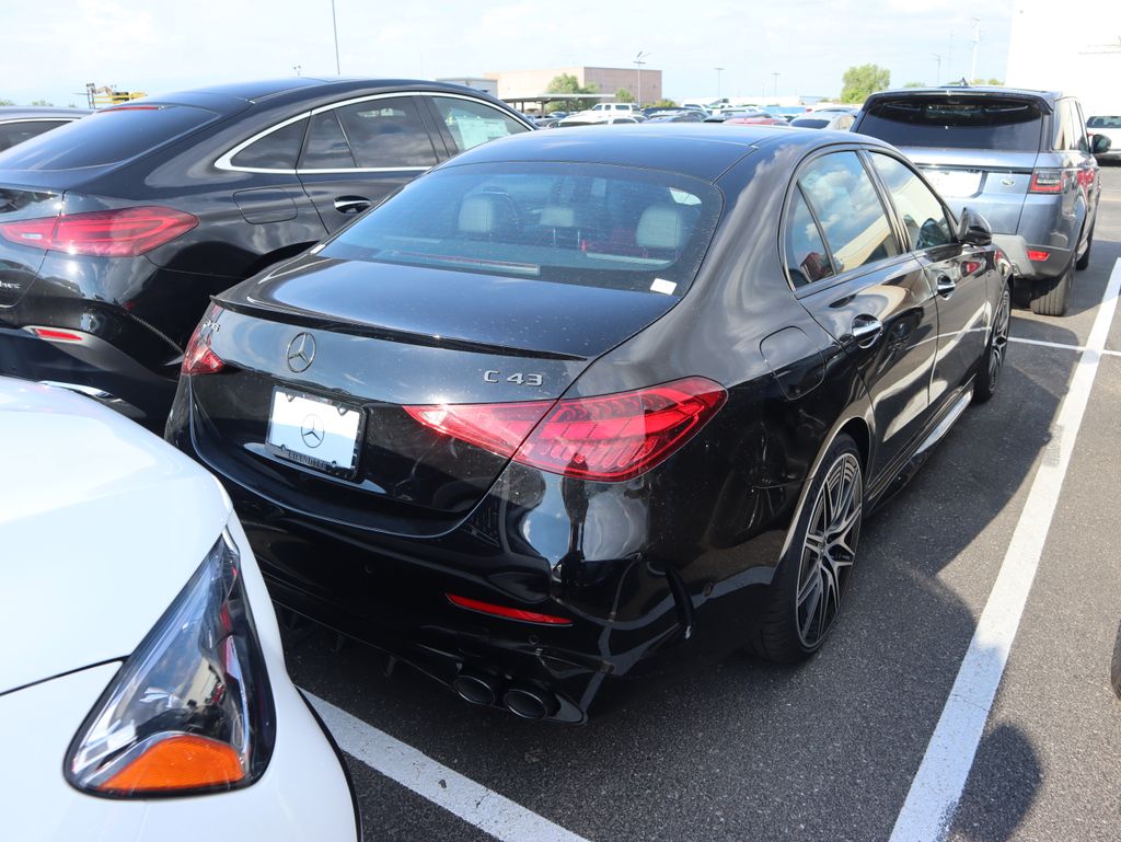 New 2026 Black Mercedes-Benz C 43 AMG® image 3