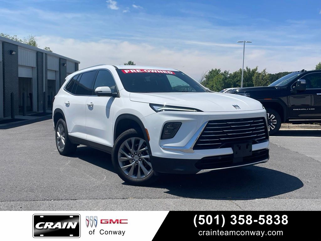 Summit White 2025 Buick Enclave SUV / Crossover Front-Wheel Drive 8-Speed Automatic