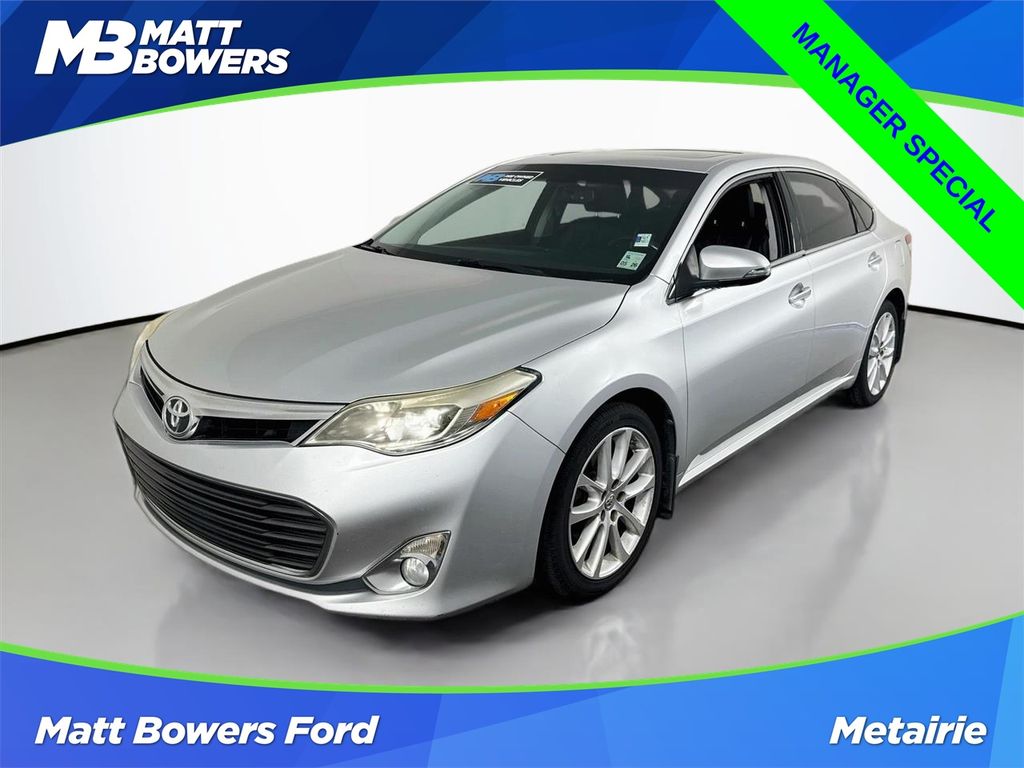 Classic Silver Metallic 2013 Toyota Avalon Sedan Front-Wheel Drive 6-Speed Automatic