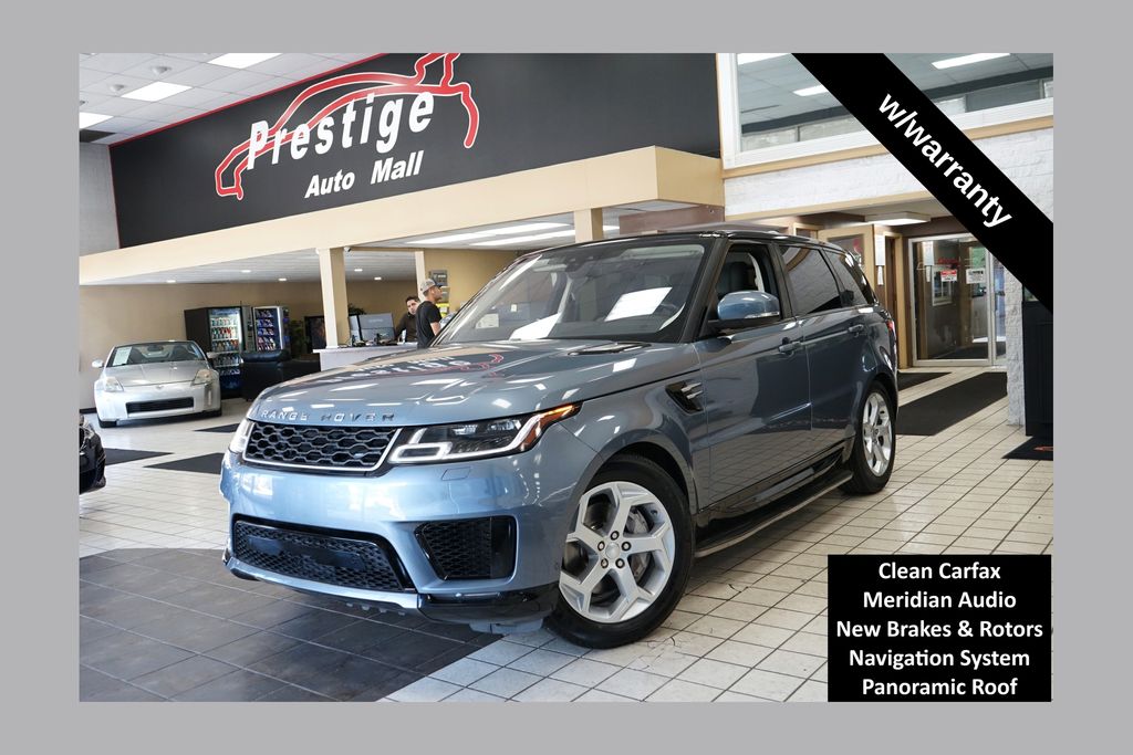 Byron Blue Metallic 2019 Land Rover Range Rover Sport SUV / Crossover All-Wheel Drive 8-Speed Automatic