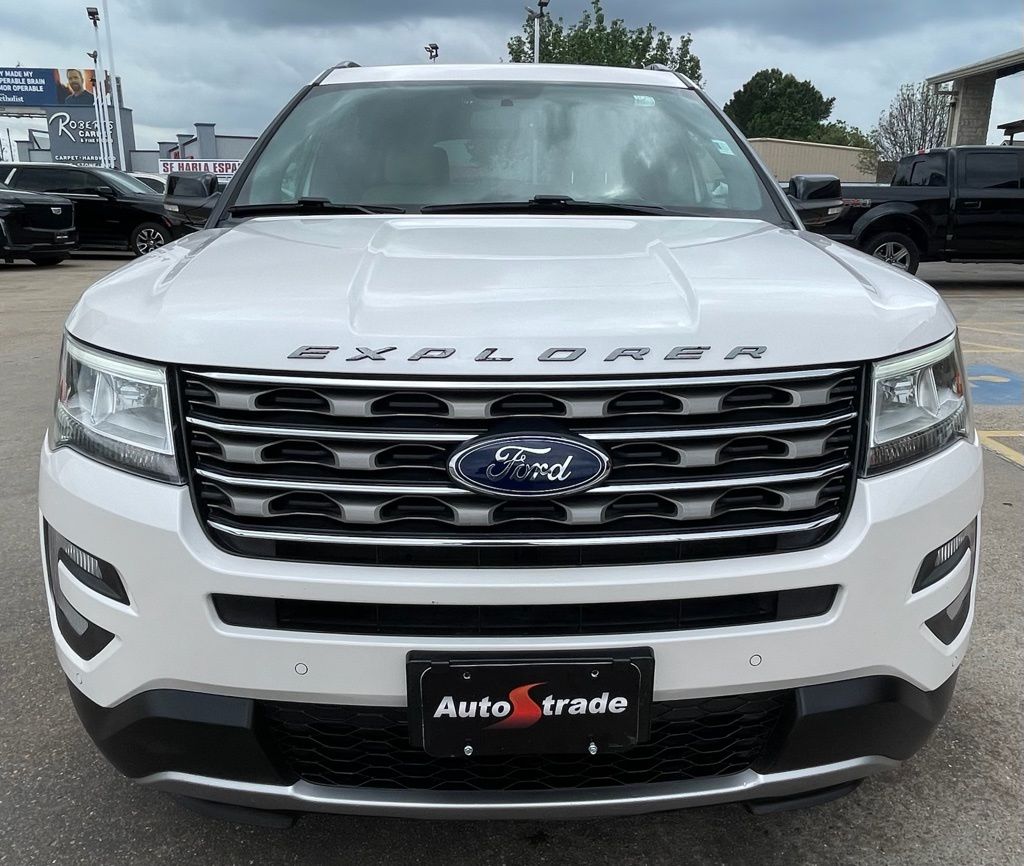 2017 Ford Explorer XLT White at Bayway Chrysler Dodge Jeep Ram