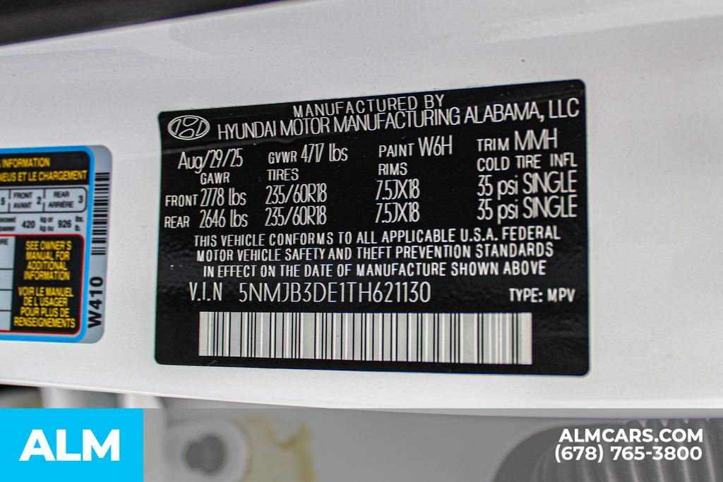 Used 2026 White Hyundai SEL image 39