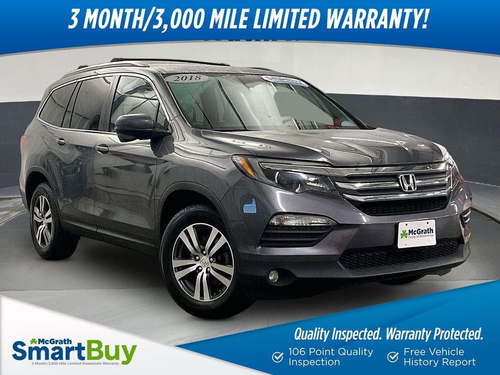 Gray 2018 Honda Pilot SUV / Crossover All-Wheel Drive 6-Speed Automatic
