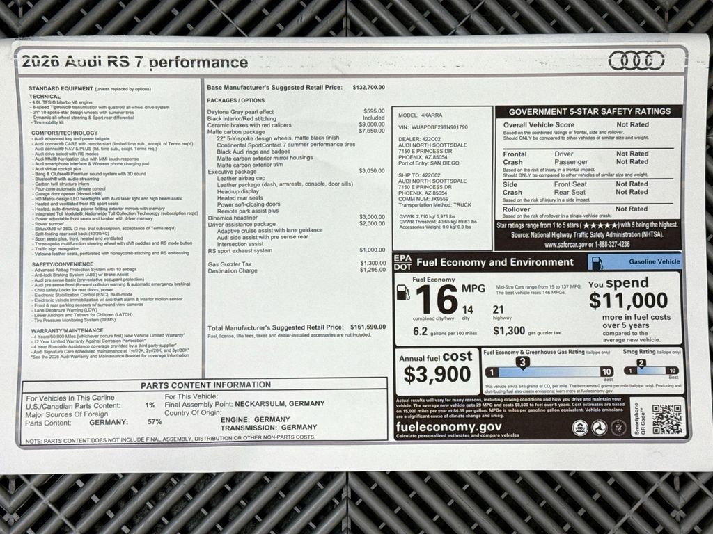 Thumbnail: 2026 Audi RS 7 - 9