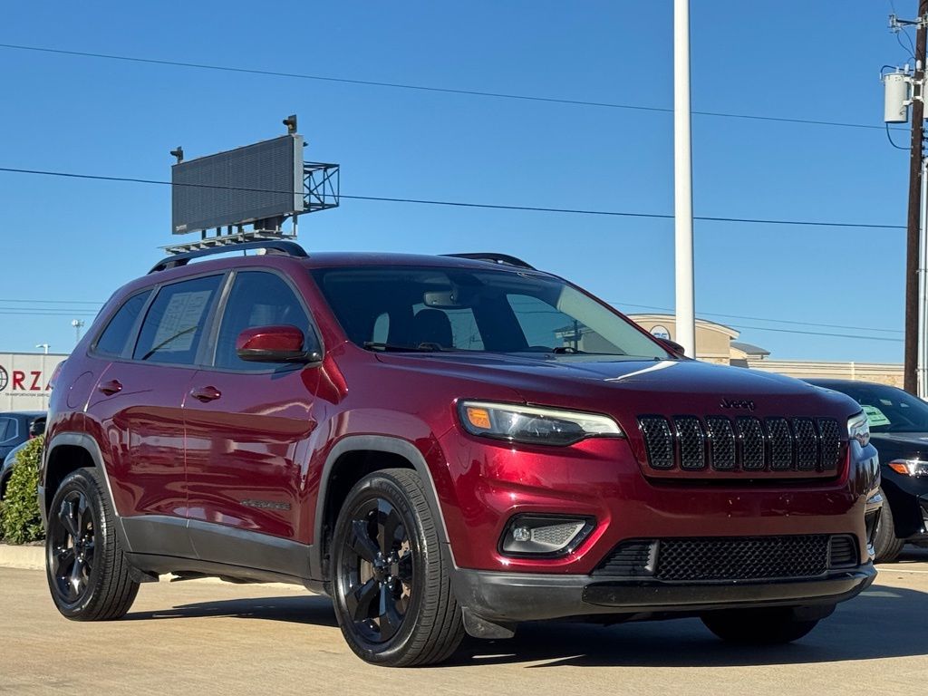 2019 Jeep Cherokee Altitude Red at Durrett Motor Company