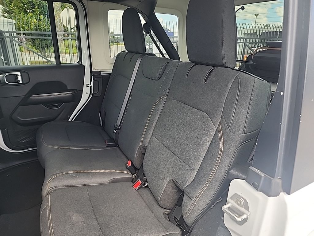 2024 White Jeep Wrangler Sahara 4X4 SUV