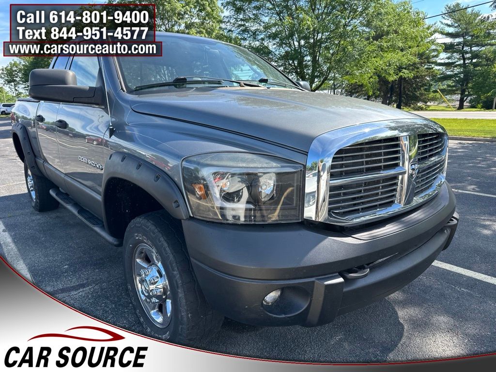 Mineral Gray Metallic 2006 Dodge RAM 2500 Pickup Truck Four-Wheel Drive 4-Speed Automatic