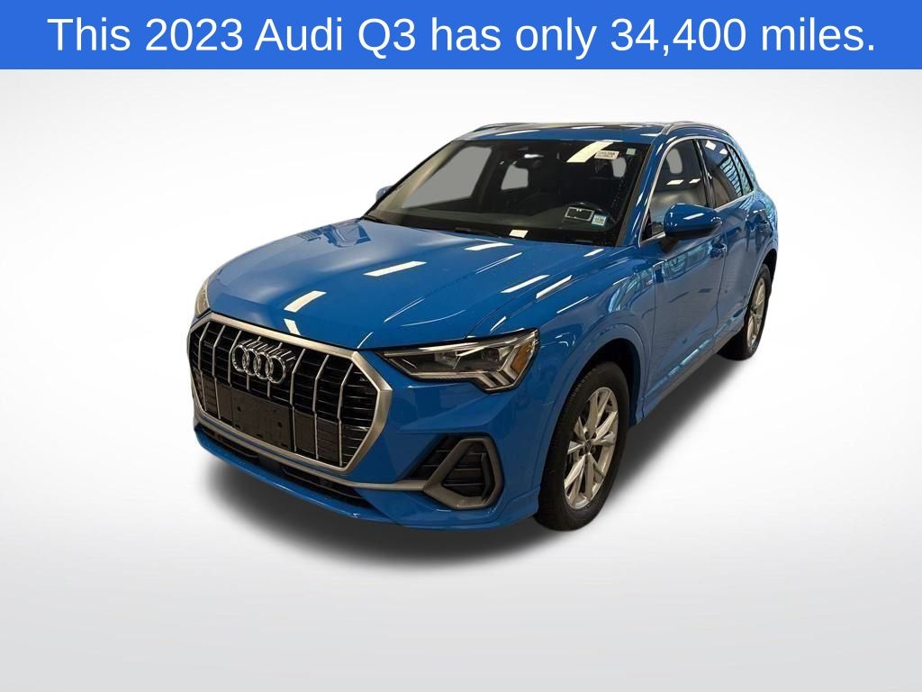 Turbo Blue 2023 Audi Q3 quattro Premium S Line 45 TFSI SUV / Crossover All-Wheel Drive 8-Speed Automatic